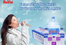 Tại sao uống nhiều nước vào mùa lạnh