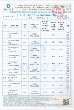 Bản Công bố Sản phẩm