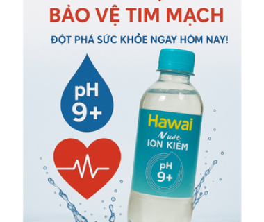 Nước ION Kiềm: Vũ Khí Bí Mật Bảo Vệ Tim Mạch, Đột Phá Sức Khỏe Ngay Hôm Nay!