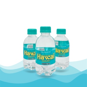 Nước uống đóng chai Hawai 250ml
