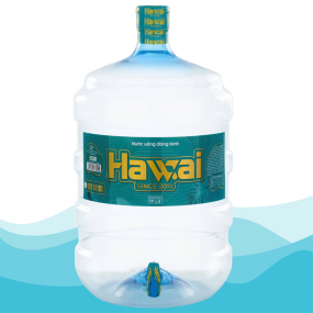 Nước uống đóng bình Hawai 19L - Vòi