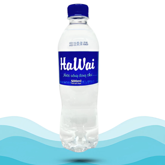 Nước uống đóng chai Hawai 500ml