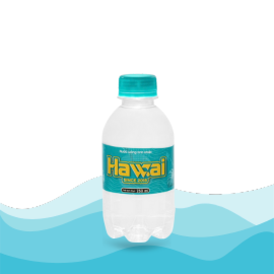 Nước uống đóng chai Hawai 250ml